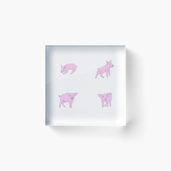 Item preview, Pink Piglets! designed and sold by CAFFEINE-PATCH.