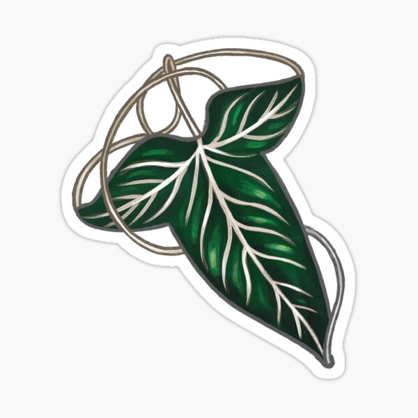 Leaves of Lorien Sticker