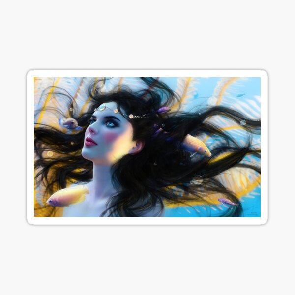 Blue Essentia Sticker