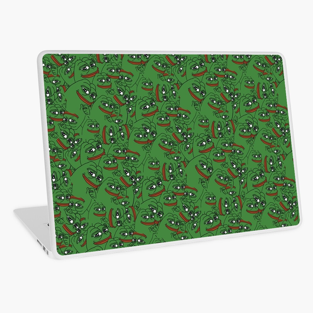 Pepe The Frog With A Ok Handsign Pattern Praise Kek Kekistan Smug Smile Meme Green Hd High Quality Online Store Ipad Case Skin By Iresist Redbubble