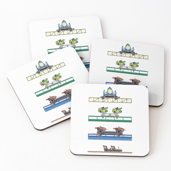 Item preview, Toverland Coaster Cars Design designed and sold by CoasterMerch.