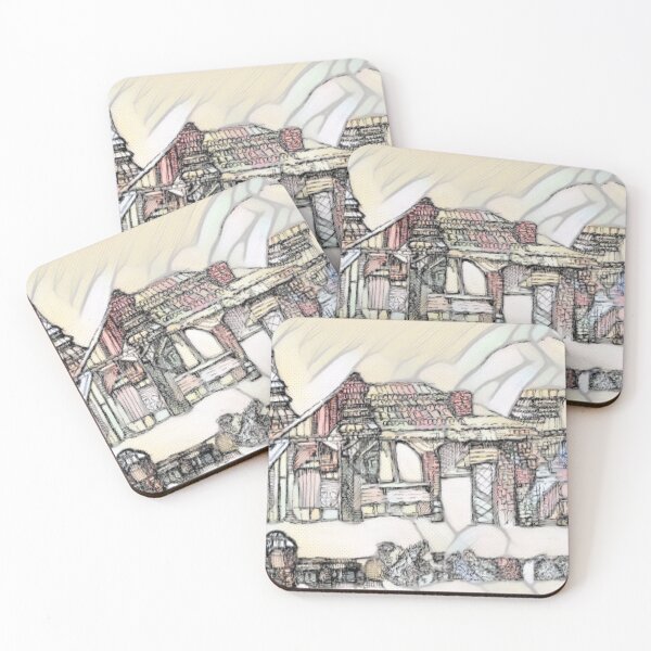 Item preview, Town in Paris, TeresaTown at Redbubble 2020 designed and sold by Mark Stansberry.