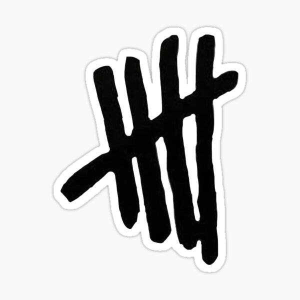 5sos tally Sticker