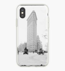 Vinilo o funda para iPhone Vintage Photograph of The NYC Flat Iron Building
