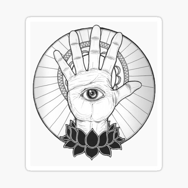 All Seeing Sticker