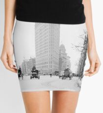 Minifalda Vintage Photograph of The NYC Flat Iron Building