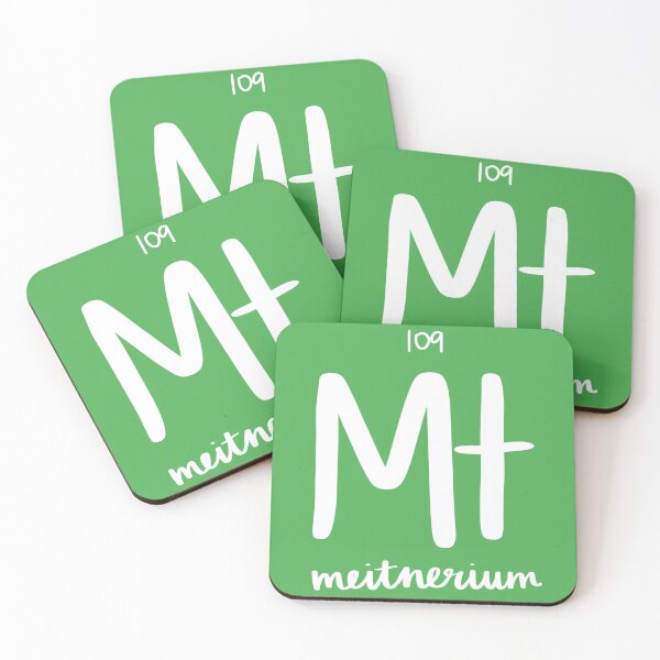 Item preview, Meitnerium - Periodic Table of the Elements designed and sold by Hodgepodge Bricolage.