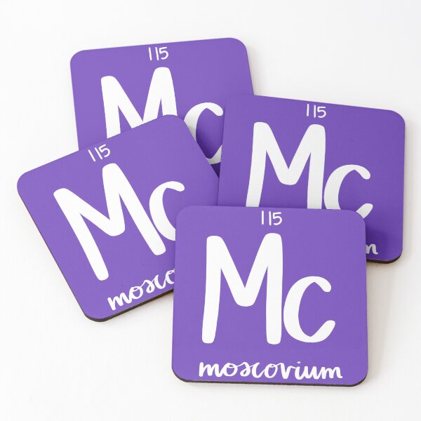 Item preview, Moscovium - Periodic Table of the Elements designed and sold by Hodgepodge Bricolage.