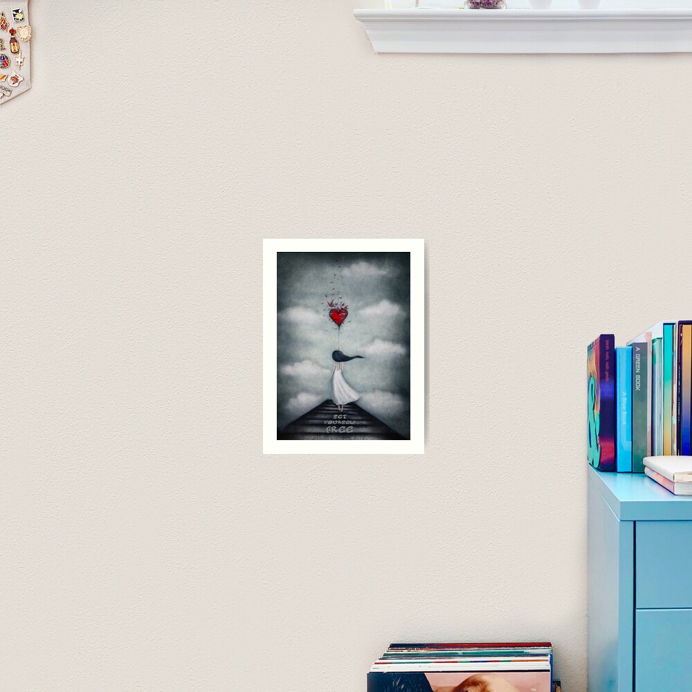 Set yourself free Art Print