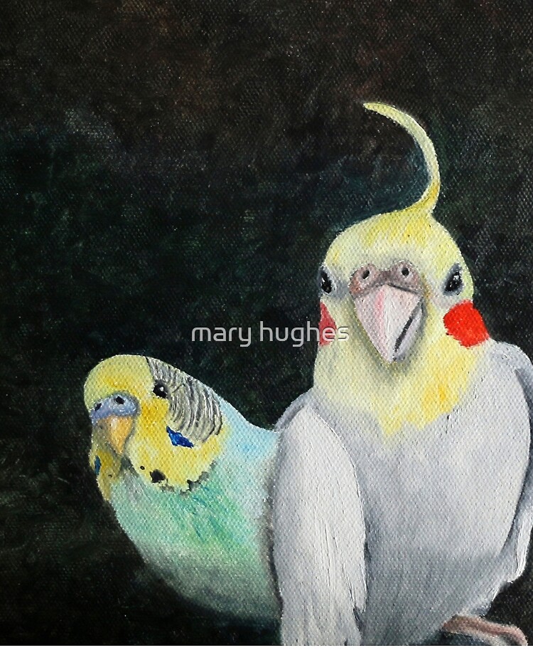 cockatiel painting