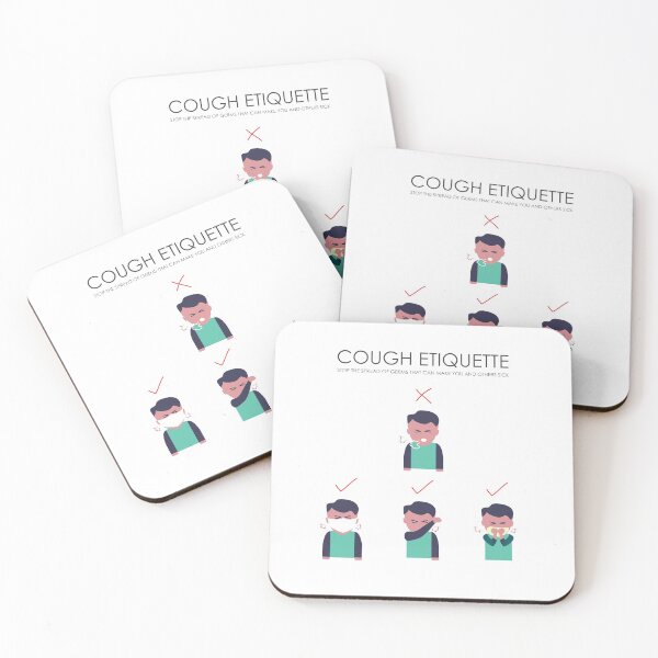 Item preview, Let's learn cough etiquette during this Covid-19 pandemic outbreak designed and sold by lazakia.