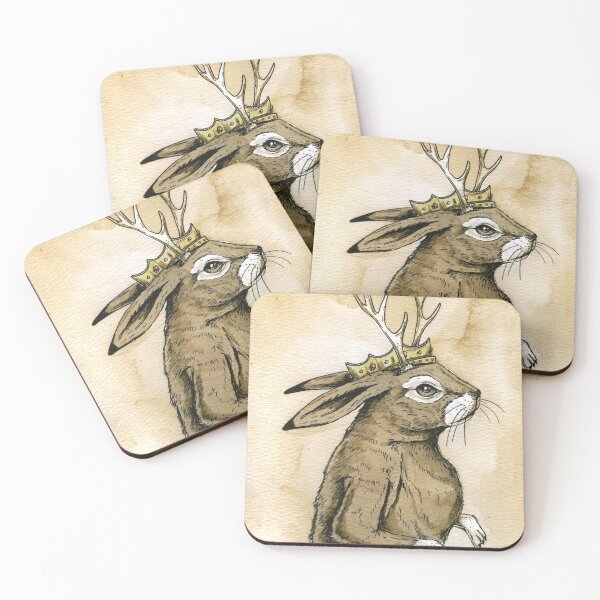 Item preview, Jackalope King designed and sold by poordogfarm.