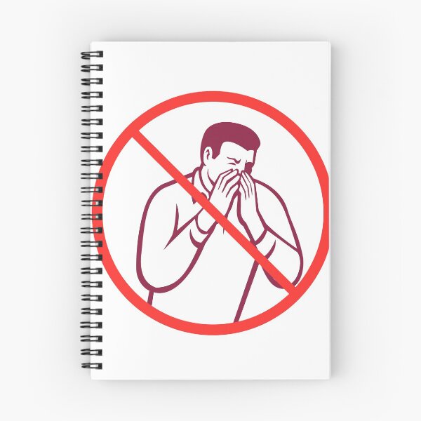 Item preview, Sneezing or Coughing Into Hand Icon Circle Retro designed and sold by patrimonio.