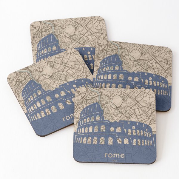 Item preview, Map + Silhouette | Rome designed and sold by CPTVDesign.