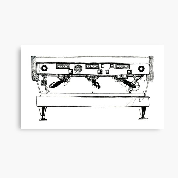 Artikel-Vorschau von La Marzocco 3 Gruppe, designt und verkauft von CAFFEINE-PATCH.