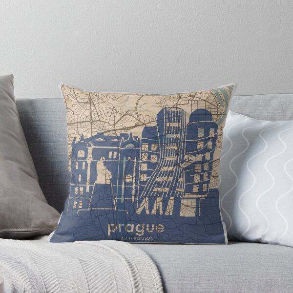 Item preview, Map + Silhouette | Prague designed and sold by CPTVDesign.
