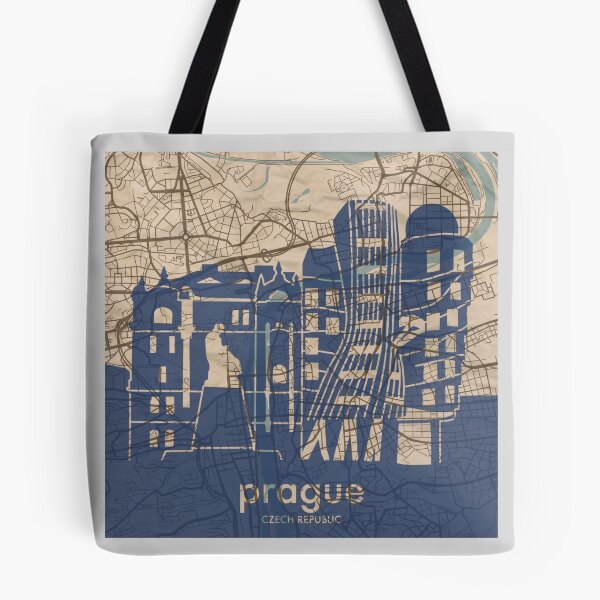 Item preview, Map + Silhouette | Prague designed and sold by CPTVDesign.