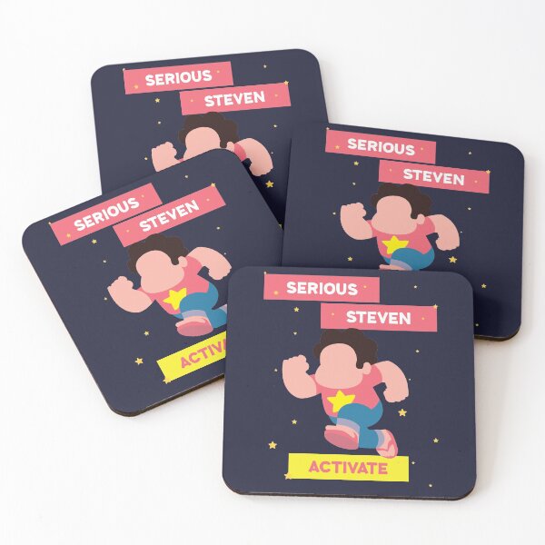Serious Steven Coasters (Set of 4)
