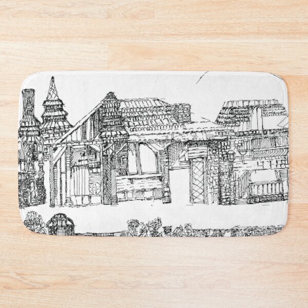 Item preview, Town in Paris Near Where Alice Lived, TeresaTown at Redbubble 2015 designed and sold by Mark Stansberry.