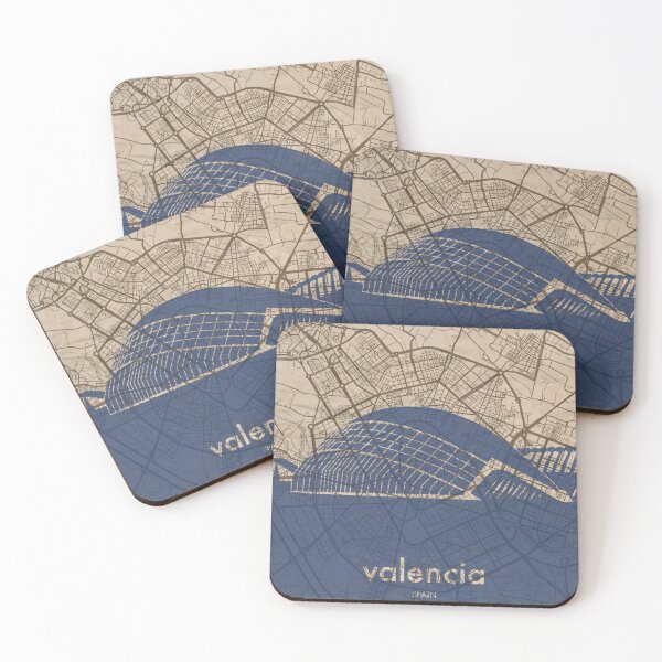Item preview, Map + Silhouette | Valencia designed and sold by CPTVDesign.