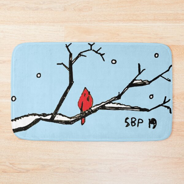 Item preview, RED BIRD ON SNOW BRANCH designed and sold by SethBondPerry.