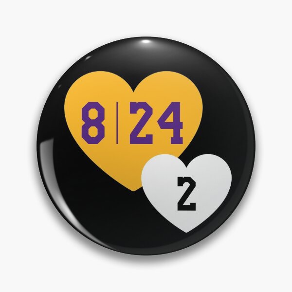 Kobe + Gigi Pin