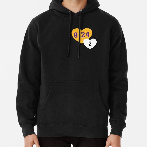 kobe gigi heart hoodie