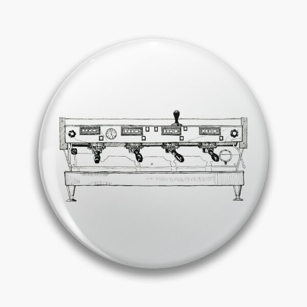 Item preview, la marzocco 4 group designed and sold by CAFFEINE-PATCH.
