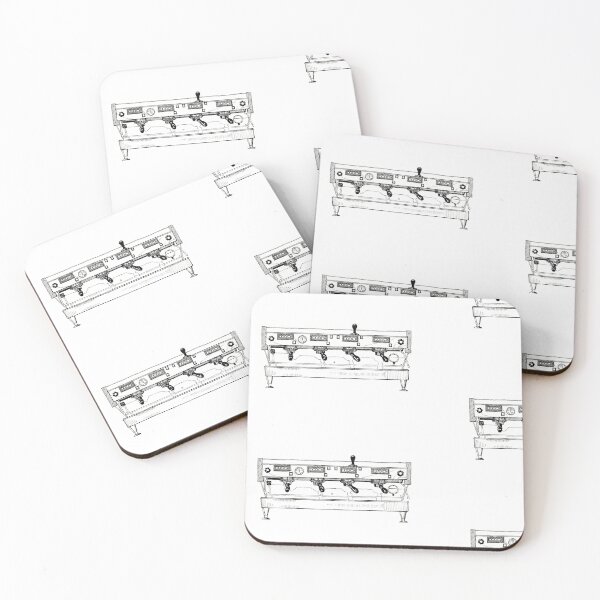Item preview, la marzocco 4 group designed and sold by CAFFEINE-PATCH.