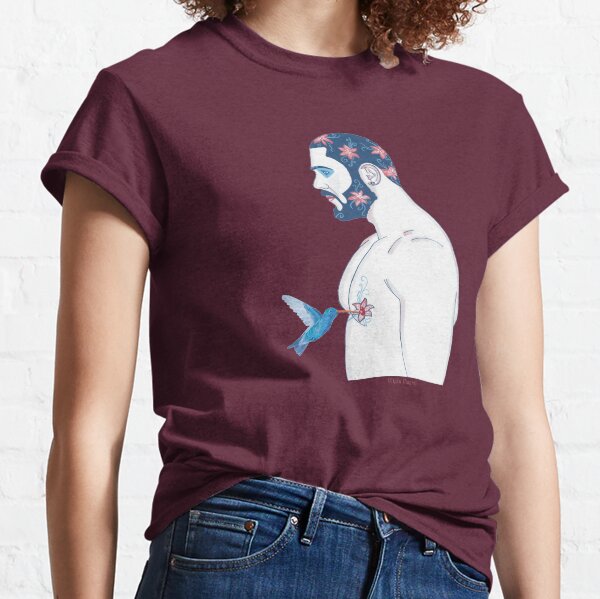 Hawaiian Flower man Classic T-Shirt