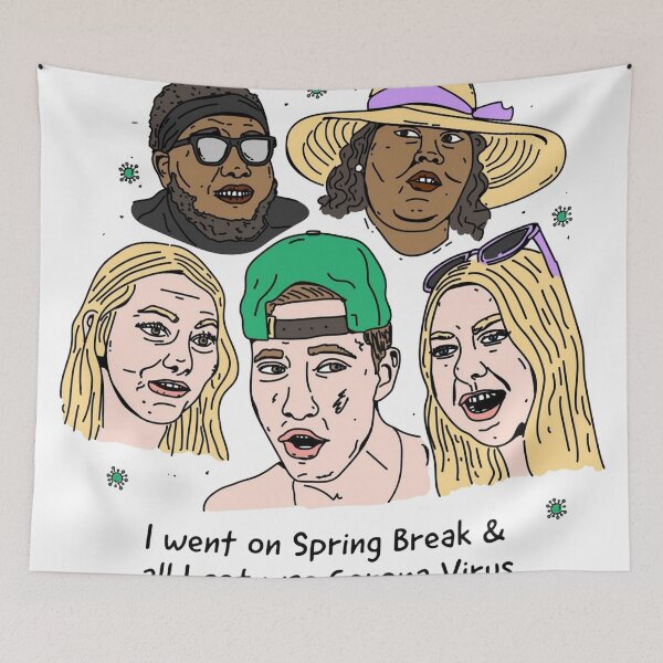 Item preview, Corona Memes for Quarantined Teens designed and sold by Loopymoomoo.