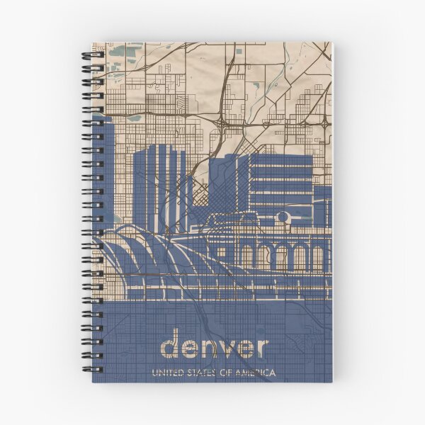 Item preview, Map + Silhouette | Denver designed and sold by CPTVDesign.