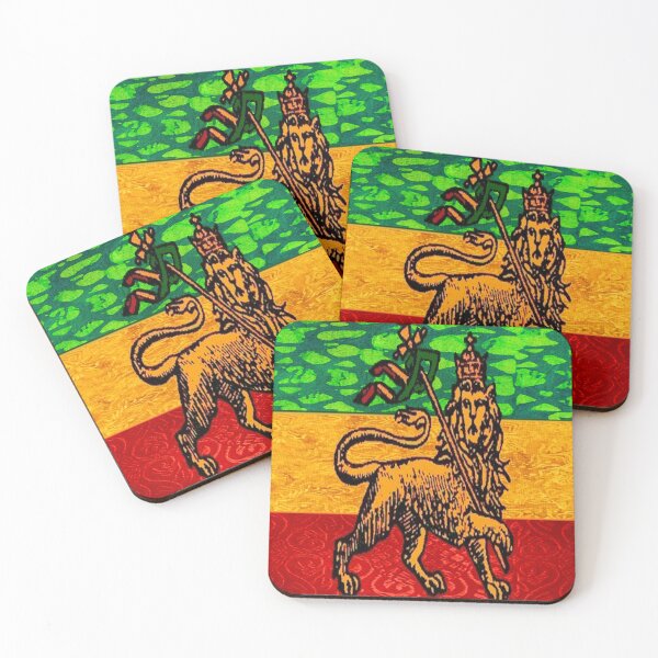 Item preview, Rasta Lion of Judah Flag  designed and sold by artbyomega.