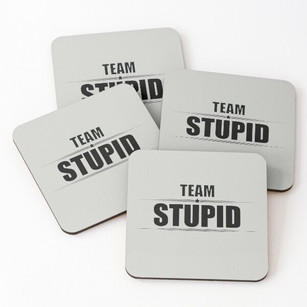 Item preview, TEAM STUPID designed and sold by Madjack Tees Kiwi SuperStore.