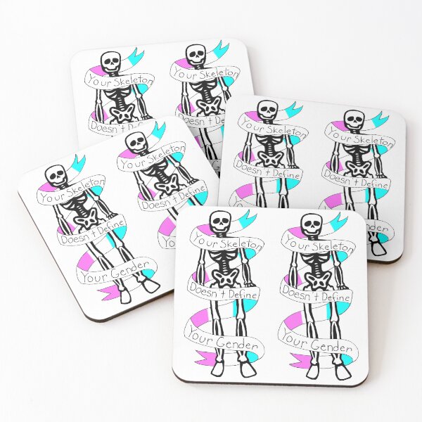 Item preview, Skeleton isn't gender: Trans gender flag designed and sold by Rowan-artist.