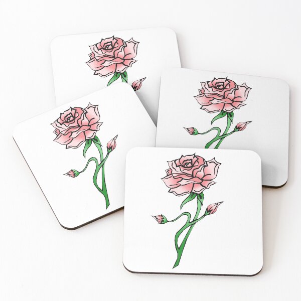 Item preview, Pink Rose Bud Thorn designed and sold by missmann.