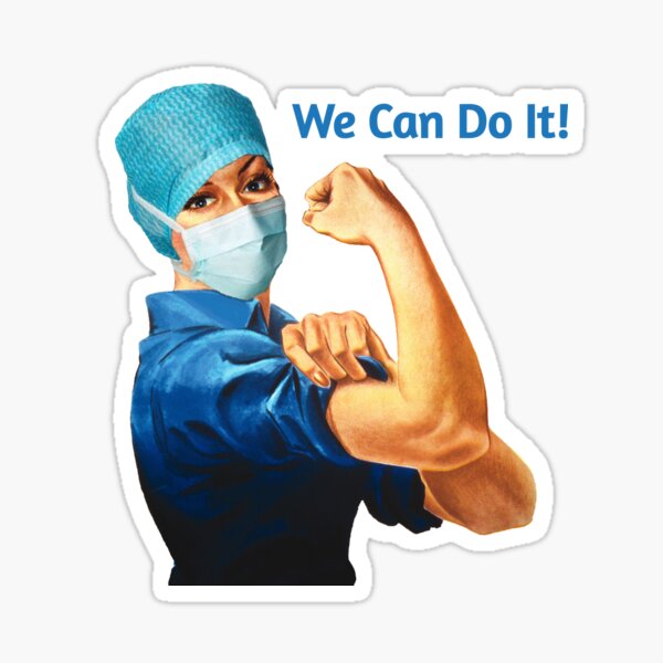 We can do it! Sticker