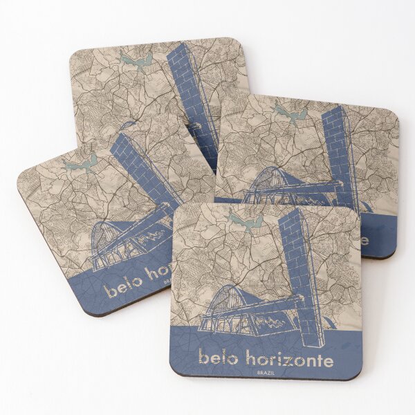 Item preview, Map + Silhouette | Belo Horizonte designed and sold by CPTVDesign.