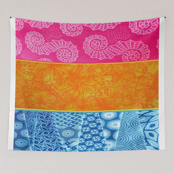 Item preview, Bisexual Pride Retro Flag  designed and sold by artbyomega.