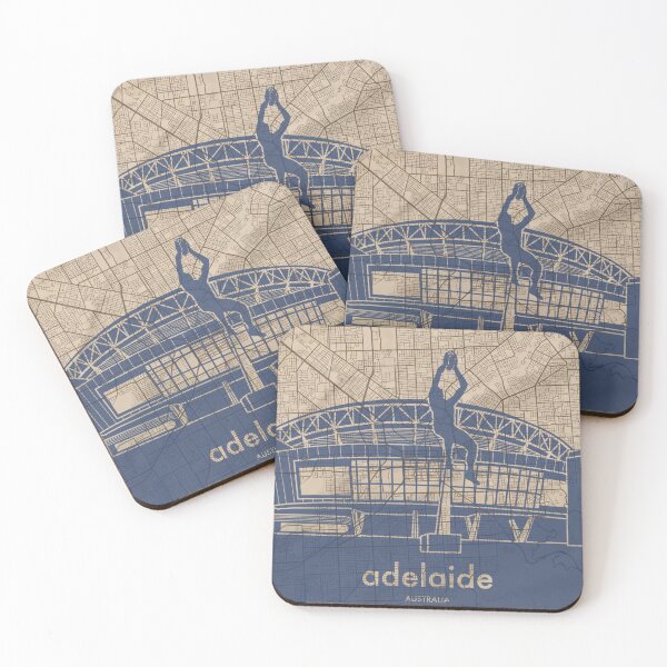 Item preview, Map + Silhouette | Adelaide designed and sold by CPTVDesign.