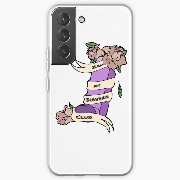 "Bad At Breathing Club" - Asthma Inhaler Samsung Galaxy Soft Case