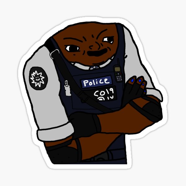 Brainlet Clash Sticker