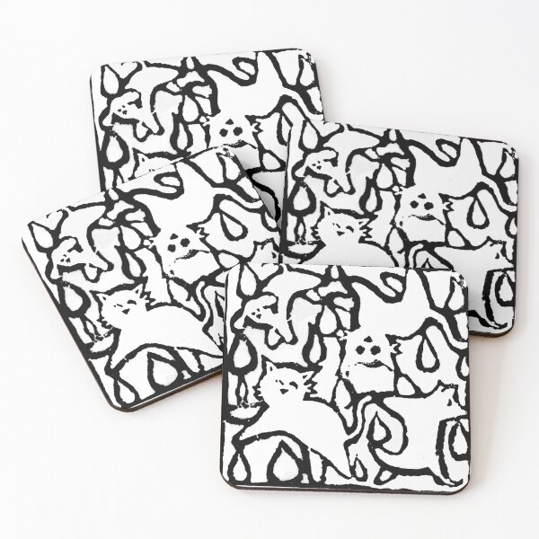 Item preview, Raining Cats And Dogs (Black and White) designed and sold by missmann.