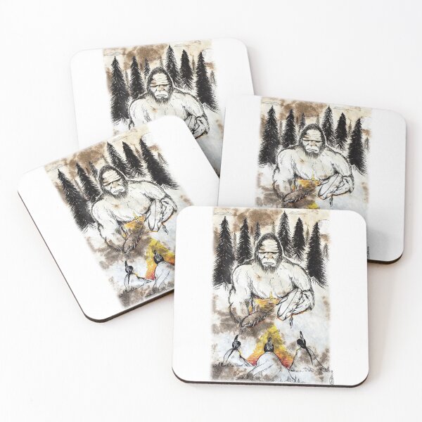 Item preview, Bigfoot inspiró al baterista nativo americano designed and sold by Jon027.