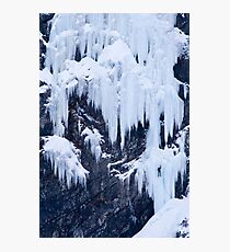 Ice Climber Photographic Print