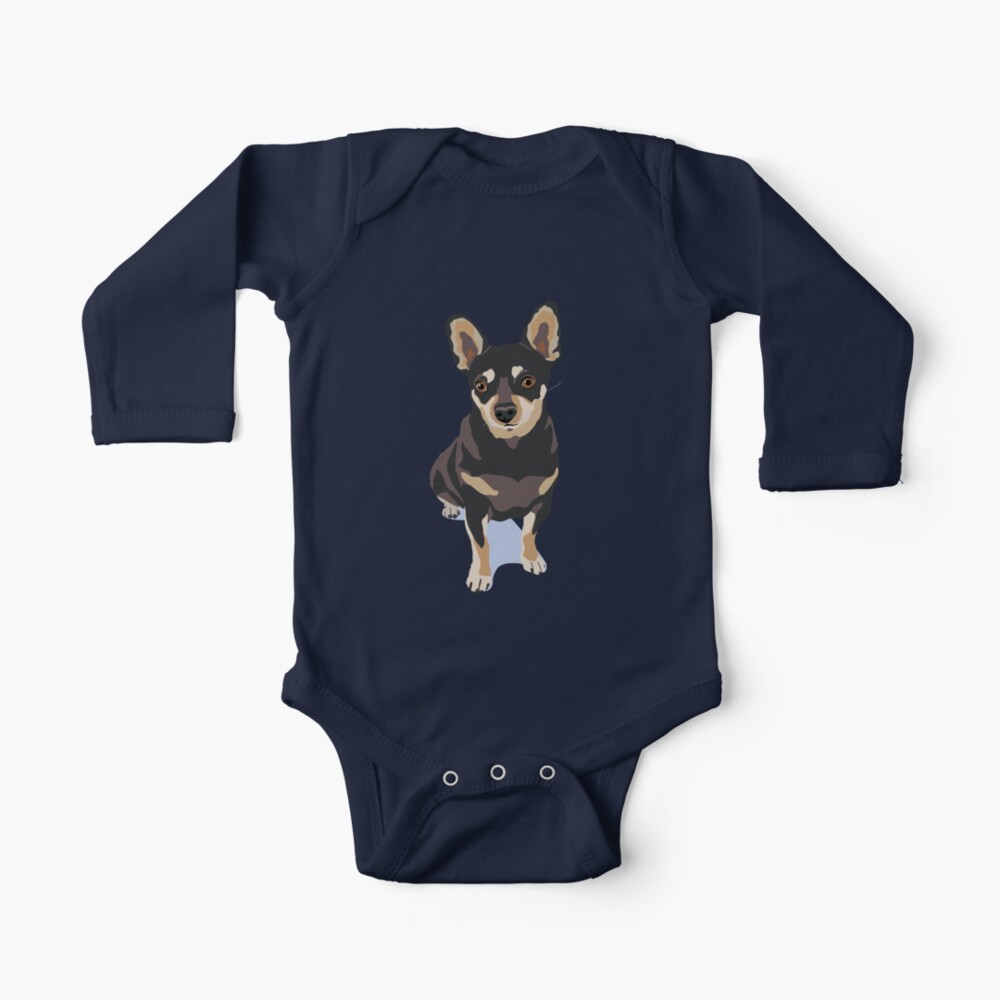 Mr. Mouse the Chihuahua Dog Baby One-Piece