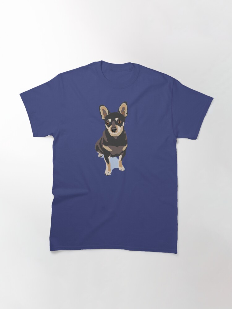 Alternate view of Mr. Mouse the Chihuahua Dog Classic T-Shirt
