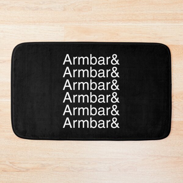 Item preview, Armbar and armbar and armbar and armbar (white text) designed and sold by Smark Out Moment.