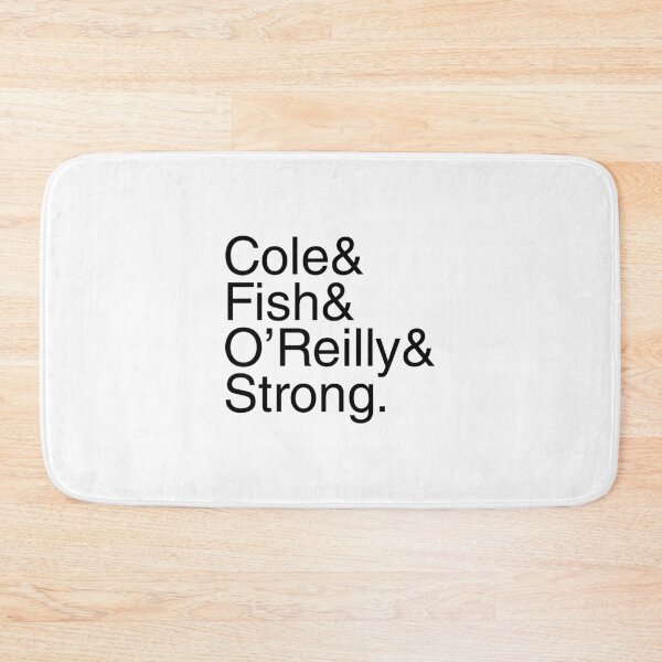 Item preview, Undisputed Era Helvetica Cole Fish O'Reilly Strong (black text) designed and sold by Smark Out Moment.