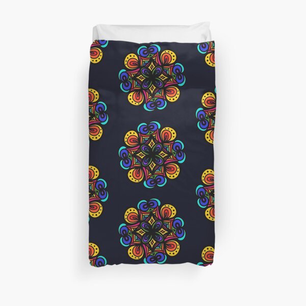 infinite rainbow Duvet Cover